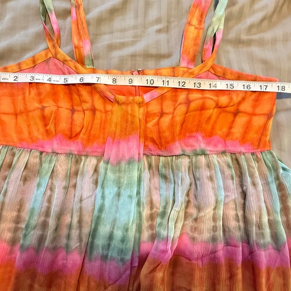 Colorful Tie-Dye Maxi Dress - Picture 6 of 7